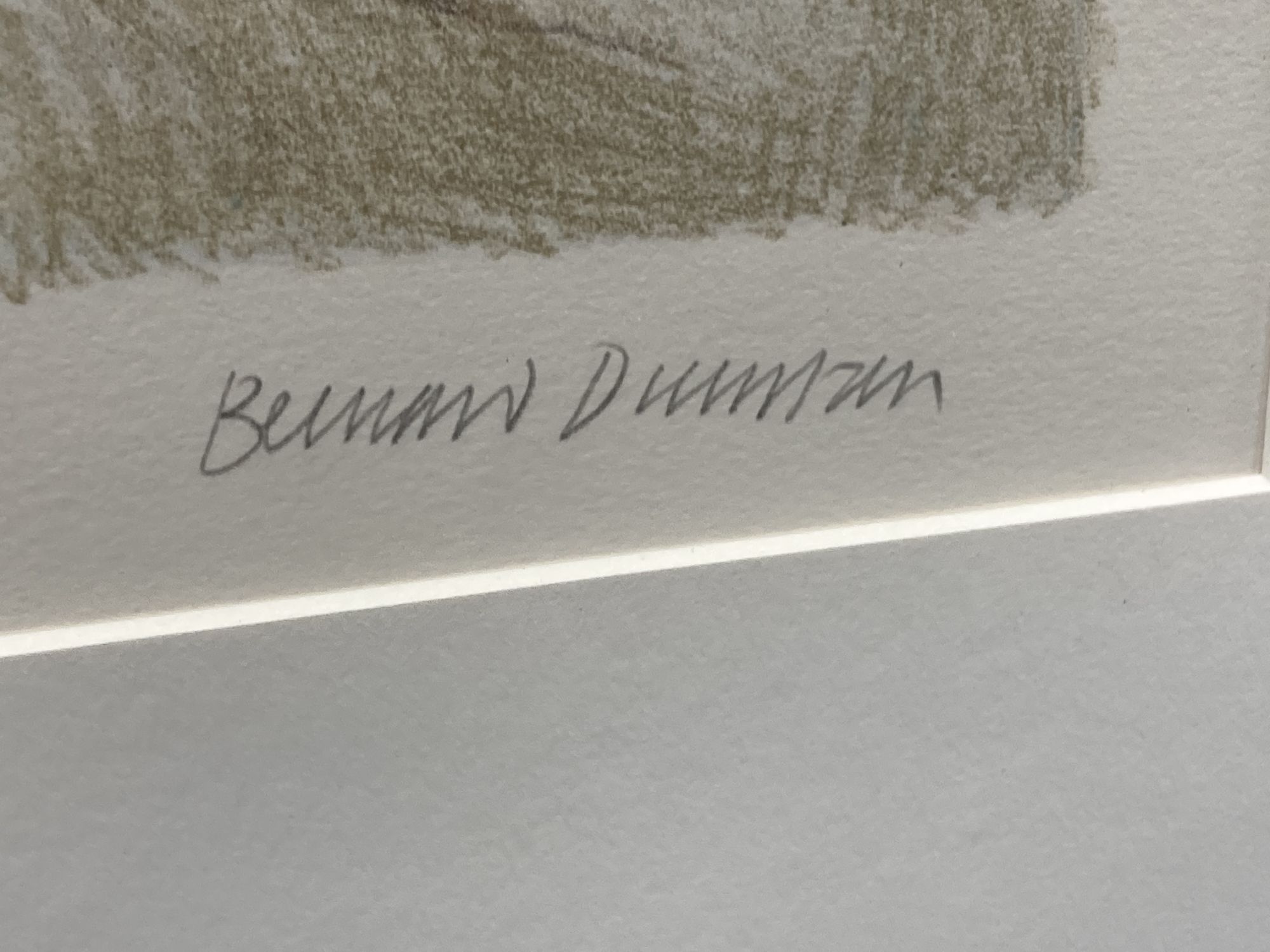Bernard Dunstan (1920-2017), lithograph, Nude I, signed in pencil, 12/95, 40 x 39cm.